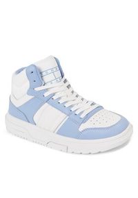 Tommy Jeans Sneakersy The Brooklyn Mid Top EN0EN02561 Niebieski. Kolor: niebieski #2