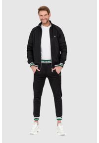 Philipp Plein - PHILIPP PLEIN Dres męski z czaszką i kośćmi, Rozmiar XL. Kolor: czarny. Materiał: dresówka