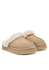 Ugg Kapcie W Disquette 1122550 Beżowy. Kolor: beżowy. Materiał: skóra