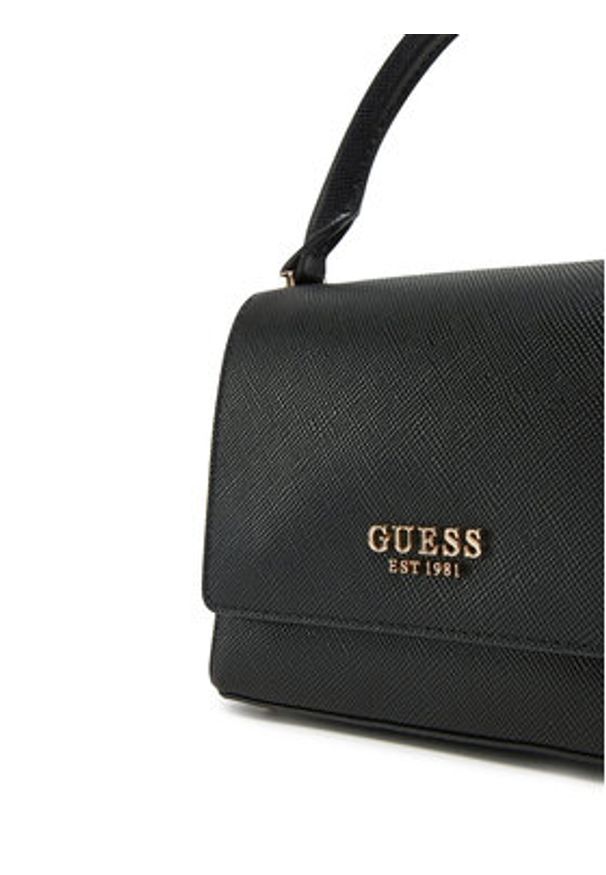 Guess Torebka HWZG96 43200 Czarny. Kolor: czarny. Materiał: skórzane