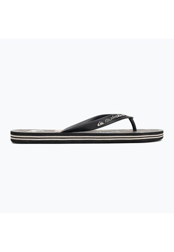 Japonki męskie Quiksilver Molokai Art 25. Kolor: czarny