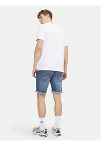 Jack & Jones - Jack&Jones Szorty jeansowe Rick 12250490 Niebieski Regular Fit. Kolor: niebieski. Materiał: bawełna #5