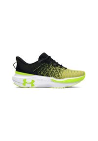 Buty do biegania męskie Under Armour Infinite Elite. Kolor: czarny, wielokolorowy, żółty. Sport: bieganie