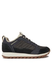 Merrell Sneakersy Alpine J004804 Czarny. Kolor: czarny. Materiał: materiał