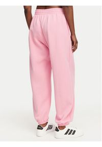Adidas - adidas Spodnie dresowe Soft Lux KA7019 Różowy Loose Fit. Kolor: różowy. Materiał: syntetyk #4