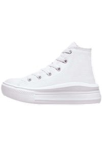 Tenisówki Converse Model Chuck Taylor All Star Move Hi Kolor Biały. Kolor: biały. Materiał: tkanina