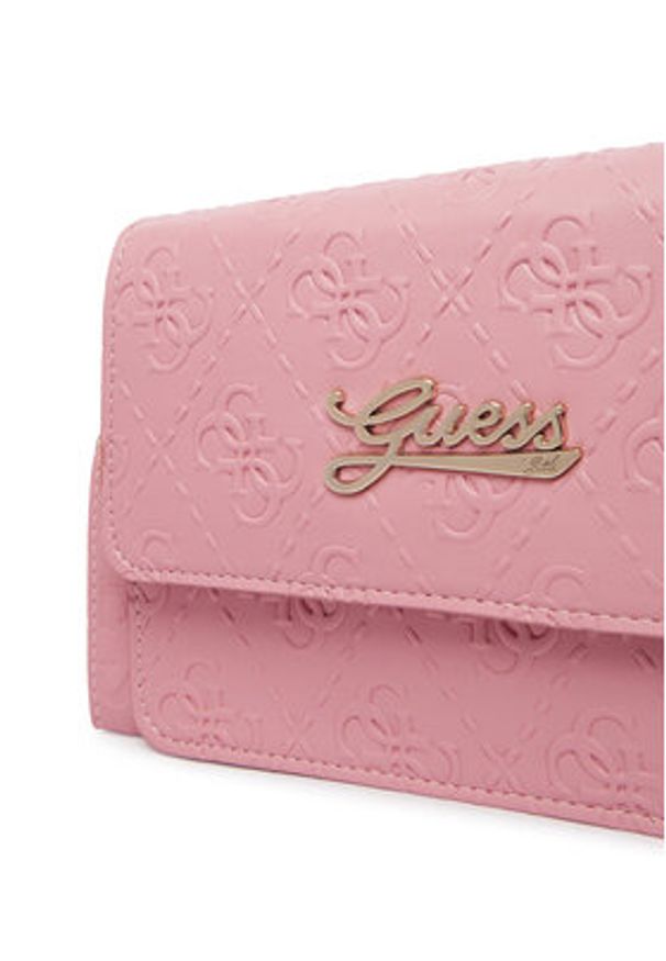 Guess Torebka J6RZ15 WGT10 Różowy. Kolor: różowy. Materiał: skórzane