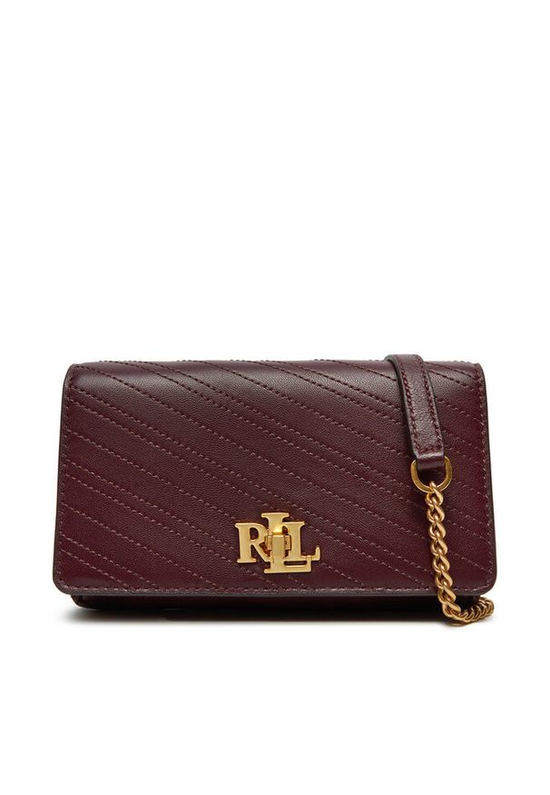 Lauren Ralph Lauren - Torebka LAUREN RALPH LAUREN. Kolor: czerwony