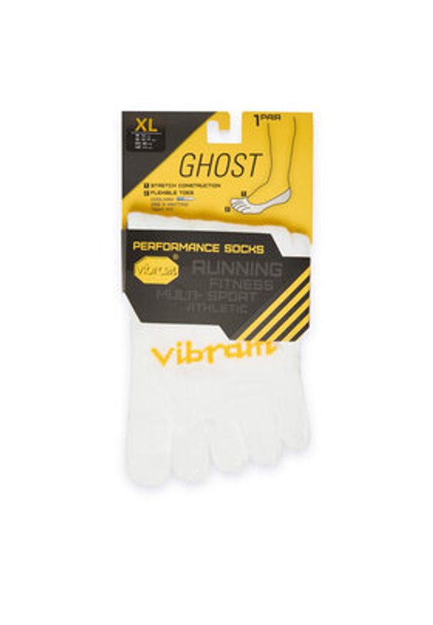 Vibram Fivefingers Stopki Ghost S15G01 Biały. Kolor: biały. Materiał: materiał