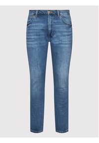 Wrangler Jeansy Larston W18SJX21Y 112322663 Niebieski Slim Tapered Fit. Kolor: niebieski