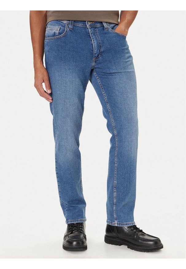 Mustang Jeansy Washington 1016814 Niebieski Straight Fit. Kolor: niebieski