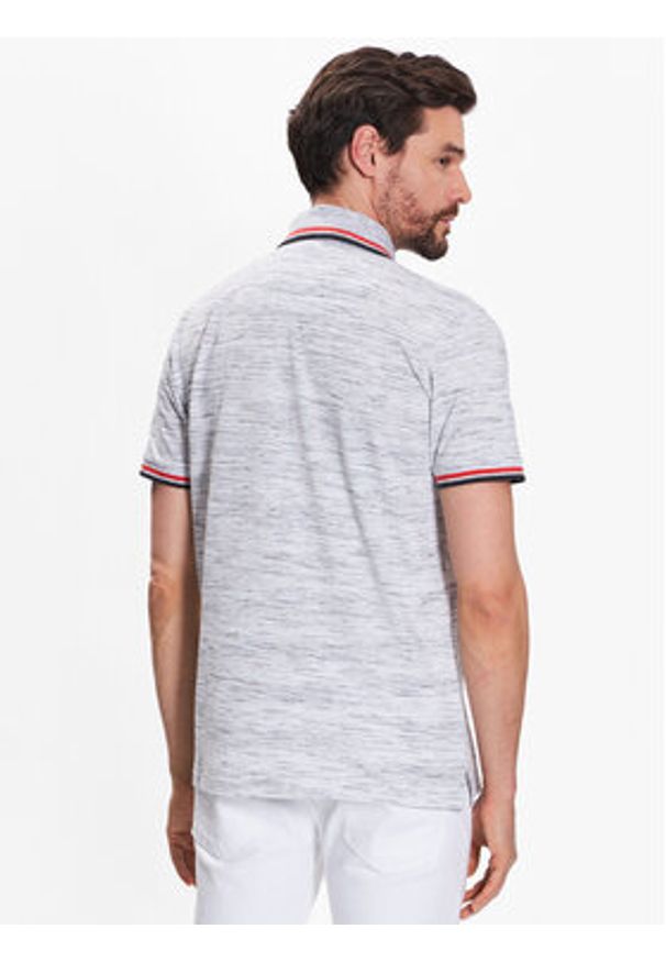 INDICODE Polo Conley 40-317 Szary Regular Fit. Typ kołnierza: polo. Kolor: szary. Materiał: bawełna