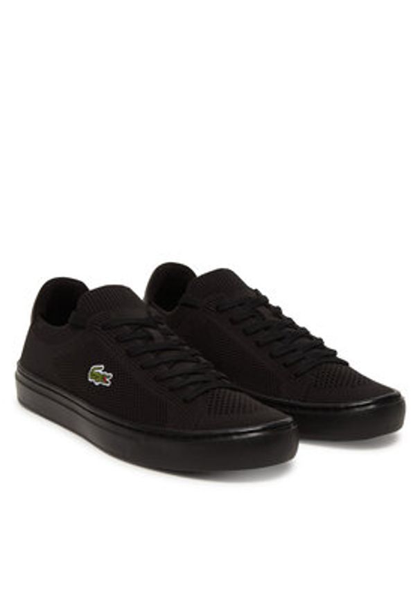 Lacoste Sneakersy La Piquée 2.0 7-49CMA0004 Czarny. Kolor: czarny. Materiał: materiał