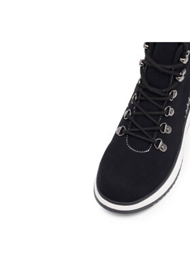 Jenny Fairy Trzewiki JODIE WS6051-02 Czarny. Kolor: czarny. Materiał: materiał