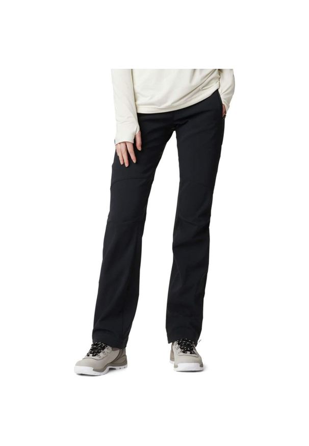 columbia - Spodnie trekkingowe damskie Columbia Back Beuty Passo Alto Heat. Kolor: czarny. Materiał: poliester, elastan. Sezon: lato. Sport: turystyka piesza