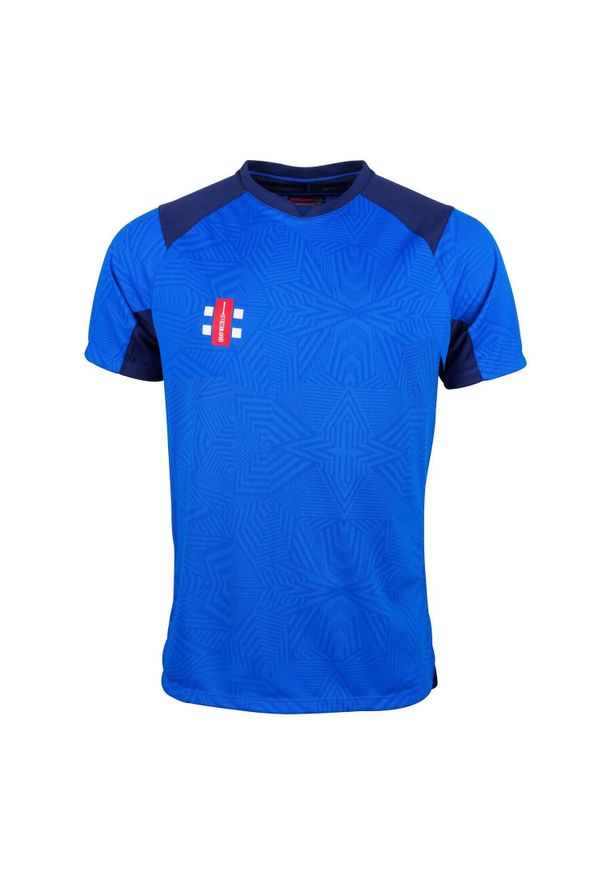 GRAY-NICOLLS - Koszulka dziecięca pro z długim rękawem Gray-Nicolls T20. Kolor: niebieski. Materiał: jersey. Długość rękawa: długi rękaw. Długość: długie. Styl: młodzieżowy