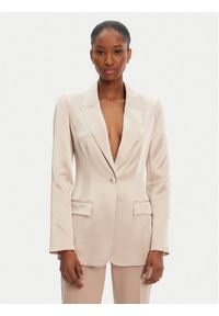 Marciano Guess Marynarka 5RGN01 7248A Brązowy Regular Fit. Kolor: brązowy. Materiał: wiskoza #1