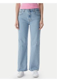 Tommy Jeans Jeansy Mia DW0DW23112 Niebieski jasny Straight Fit. Kolor: niebieski #1
