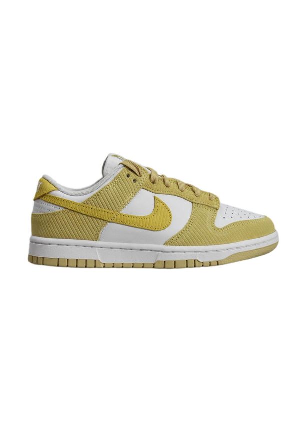 Damskie Buty sportowe sneakersy Nike Wmns Dunk Low - FN7167-700. Kolor: żółty. Sport: koszykówka