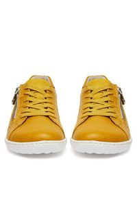 Rieker Sneakersy 52824-68 Żółty. Kolor: żółty. Materiał: skóra #7