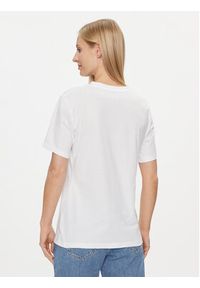 Calvin Klein Jeans T-Shirt Illuminated Box Logo Slim Tee J20J222898 Biały Slim Fit. Kolor: biały. Materiał: bawełna #4