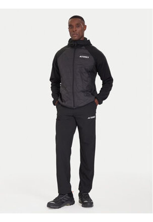 Adidas - adidas Kurtka outdoor Terrex Multi Climawarm JL5576 Czarny Regular Fit. Kolor: czarny. Materiał: syntetyk. Technologia: ClimaWarm (Adidas). Sport: outdoor