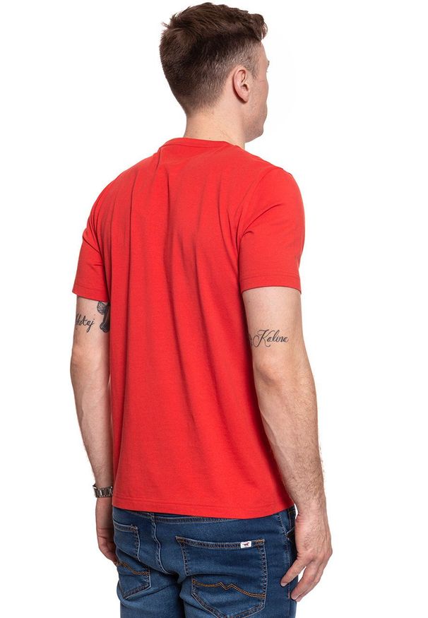 Mustang - MĘSKI T-SHIRT MUSTANG ALEX C PRINT 1008962 7179. Wzór: nadruk