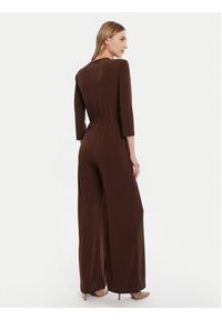 Rinascimento Kombinezon CFC0126185003 Brązowy Regular Fit. Kolor: brązowy. Materiał: syntetyk