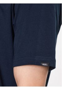 Vans T-Shirt Lower Corecase Ss Tee VN0008TK Granatowy Classic Fit. Kolor: niebieski. Materiał: bawełna #5