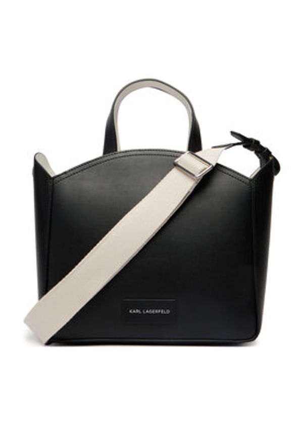 Karl Lagerfeld - KARL LAGERFELD Torebka B2W30078 Czarny. Kolor: czarny. Materiał: skórzane