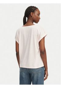 Morgan Bluzka 261-DIANA Różowy Regular Fit. Kolor: różowy. Materiał: syntetyk #2