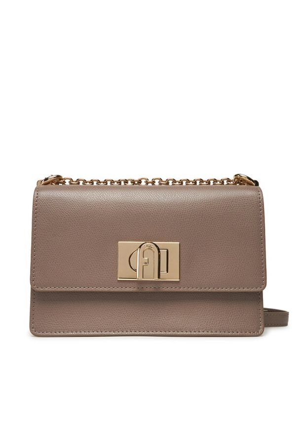 Furla Torebka 1927 Mini BAFKACO ARE000 2572S Szary. Kolor: szary. Materiał: skórzane