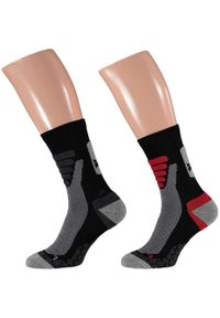 XTREME SOCKSWEAR - Skarpety turystyczne Xtreme 6-pack Multi Czarny. Kolor: czarny. Sport: turystyka piesza