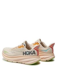 HOKA - Hoka Buty do biegania Clifton 9 1127896 Beżowy. Kolor: beżowy #5