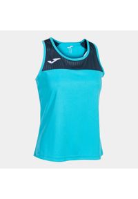 Joma - Koszulka do tenisa bez rękawów damska MONTREAL TANK TOP. Kolor: różowy, niebieski, wielokolorowy. Długość rękawa: bez rękawów. Sport: tenis #1