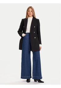 Morgan Płaszcz przejściowy 252-GCHA Czarny Regular Fit. Kolor: czarny. Materiał: syntetyk #6