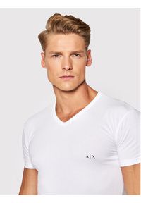Armani Exchange Komplet t-shirtów 956004 CC282 04710 Biały Regular Fit. Kolor: biały. Materiał: bawełna #3
