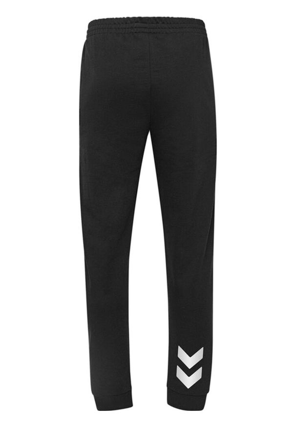 Spodnie piłkarskie dresowe dla dzieci Hummel Go Kids Cotton Pant. Kolor: czarny. Materiał: dresówka