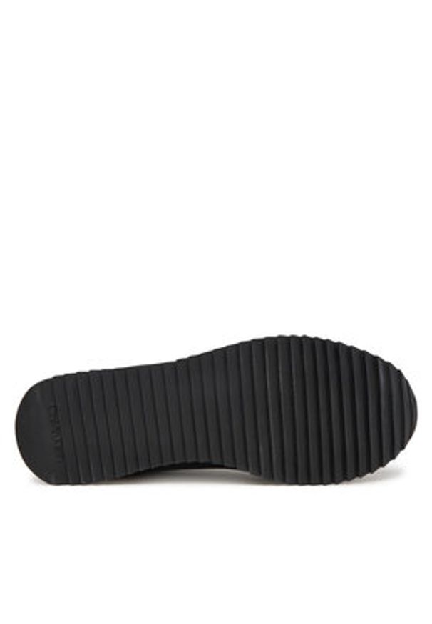 Calvin Klein Sneakersy Runner Lace Up - Jacq HW0HW02413 Czarny. Kolor: czarny. Materiał: materiał