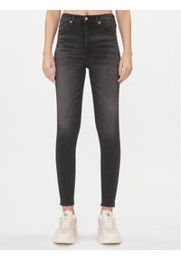 Calvin Klein Jeans Jeansy J20J222149 Czarny Super Skinny Fit. Kolor: czarny #1