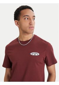Billabong T-Shirt Orbit Arch EBYZT00522 Bordowy Regular Fit. Kolor: czerwony. Materiał: bawełna #5