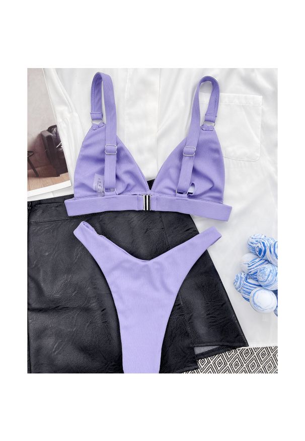 Intica - Strój kąpielowy z kółeczkami i regulowanymi ramiączkami na plażę i basen Shouko. Kolor: zielony. Materiał: tkanina