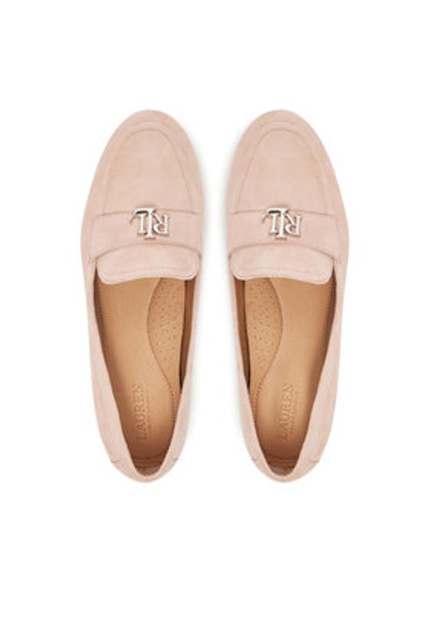 Lauren Ralph Lauren - LAUREN RALPH LAUREN Lordsy Averi III 802946809011 Różowy. Kolor: różowy. Materiał: zamsz, skóra