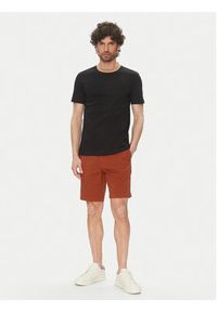 BOSS T-Shirt H-Tessler 199 50531793 Czarny Slim Fit. Kolor: czarny. Materiał: bawełna #4