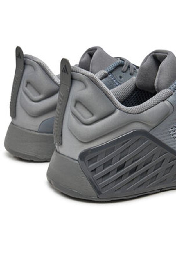 Adidas - adidas Buty na siłownię Dropset 3 ID8627 Szary. Kolor: szary. Materiał: mesh, materiał. Sport: fitness