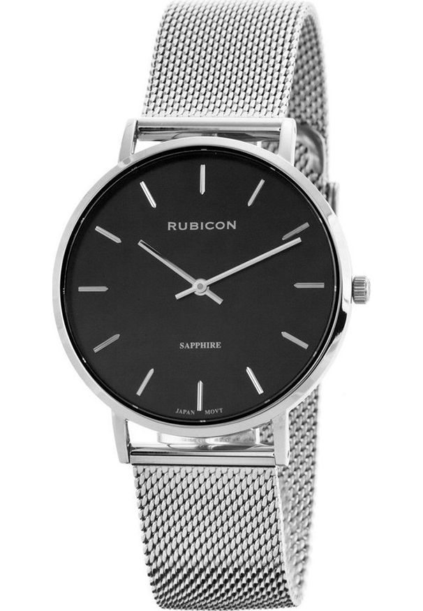 Zegarek Rubicon Zegarek damski Rubicon RBN155 srebrny. Kolor: srebrny