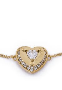 Guess Bransoletka JUBB05 550JW Złoty. Materiał: metalowe. Kolor: złoty