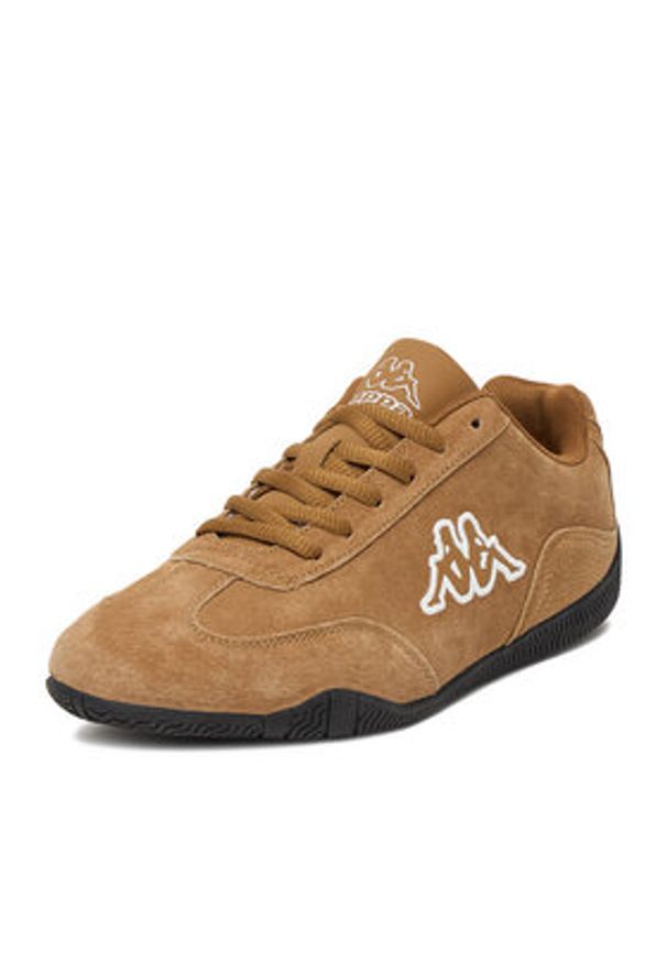Kappa Sneakersy CEO-WP40-045Z-A Brązowy. Kolor: brązowy. Materiał: zamsz, skóra