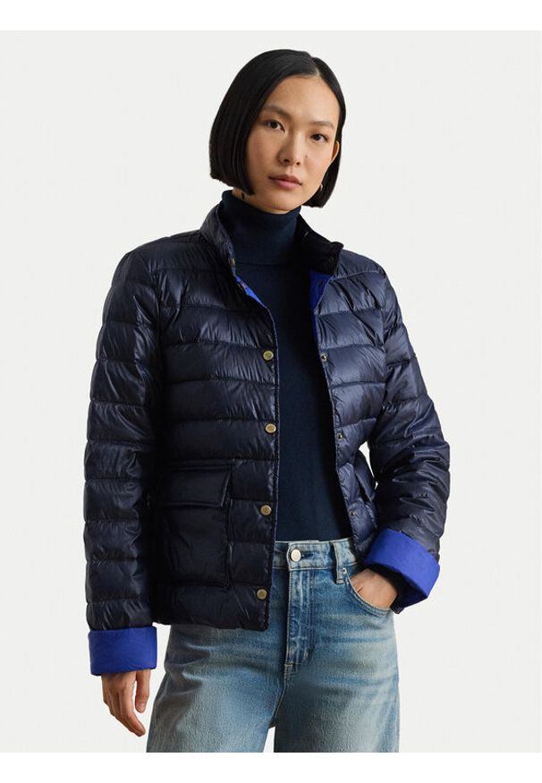 Lauren Ralph Lauren - LAUREN RALPH LAUREN Kurtka puchowa 297967137003 Granatowy Regular Fit. Kolor: niebieski. Materiał: syntetyk