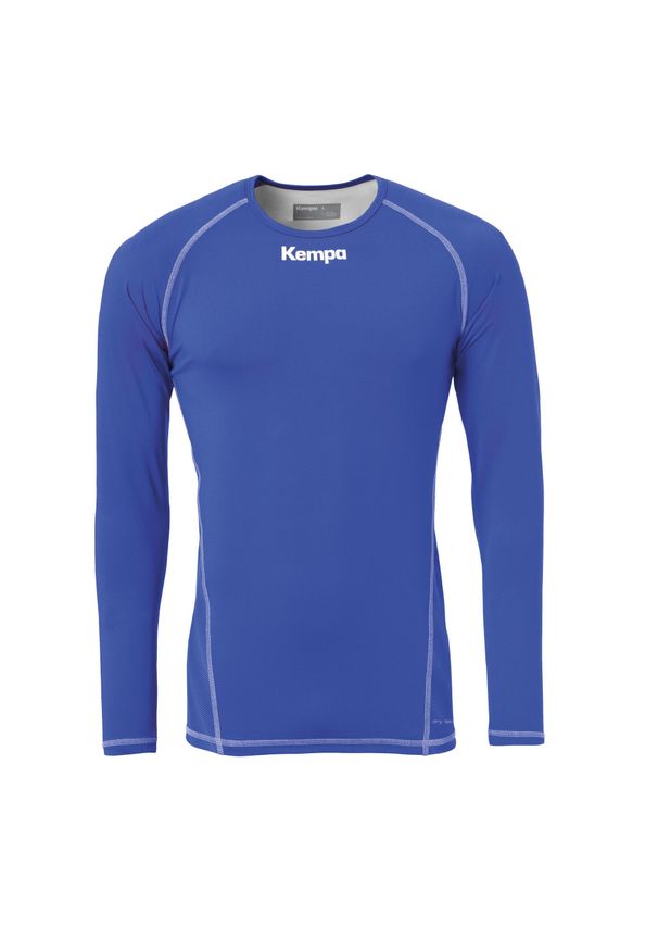 KEMPA - Koszulka kompresyjna ml Kempa Attitude. Kolor: wielokolorowy, niebieski, czarny. Sezon: zima, jesień. Sport: koszykówka, fitness